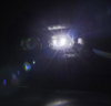 AlphaRex LUXX Series Black LED Projector Headlights 2019 to 2022 2500 (880550)-Light View