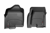 WeatherTech DigitalFit Front Floorliner 2001 to 2007 Silverado/Sierra (Extended/Crew Cab)-Black View