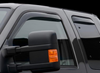 WeatherTech Dark Smoke Side Window Deflector Set 1999 to 2016 Ford Super Duty (Extended Cab) (88138)-Main View