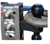 GEN Y Hitch Mega-Duty 16K Drop Hitch With Pintle Lock 7.5" Drop (Universal 2" Shank; 16,000 LB Towing Capacity; 2,000 LB Tongue Weight) (GH-524)-In Use View