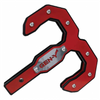 GEN Y Hitch Hulk 2.5 Black/Red 32K Tow Hook (2.5") Universal 2.5" Shank 32,000 LB Towing Capacity (GH-0074)-Main View