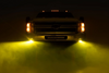 Rough Country Black Series LED Light Pair (2 Inch; SAE Fog; Yellow) (70907A )-In Use View