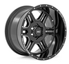 Rough Country 92 Series Wheel (Machined One Piece| Gloss Black| 20x9| 8x6.5| +0mm) (92200910)-Main View