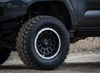 Rough Country 87 Series Wheel (Simulated Beadlock| Black/Machined| 17x8.5| 6x5.5| +0mm) (87170912B)-In Use View