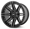 Rough Country 88 Series Wheel (One Piece| Gloss Black| 22x10| 8x6.5| -19mm) (88221010)-Main View
