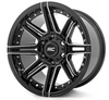 Rough Country 88 Series Wheel (One Piece| Gloss Black| 20x10| 5x5| -19mm) (88201018)-Main View