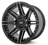 Rough Country 88 Series Wheel (One Piece| Gloss Black| 20x10| 6x6.5| -25mm) (88201012)-Main View