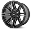 Rough Country 88 Series Wheel (One Piece| Gloss Black| 20x10| 8x180| -19mm) (88201006)-Main View