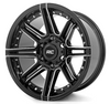 Rough Country 88 Series Wheel (One Piece| Gloss Black| 17x8.5| 5x4.5| -12mm) (88170913)-Main View