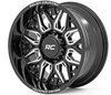 Rough Country 86 Series Wheel (One Piece| Gloss Black| 22x10| 8x6.5| -19mm) (86221010)-Main View