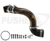 Pusher HD 3" Cold Side Charge Tube for 2017+ Ford F250/350 6.7L Powerstroke w/ Throttle Valve Replacement - Bronze