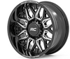 Rough Country 86 Series Wheel (One Piece| Gloss Black| 20x10| 8x6.5| -19mm) (86201010)-Main View