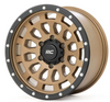 Rough Country 87 Series Wheel (Simulated Beadlock| Bronze/Black| 17x8.5| 6x5.5| +0mm) (87170912)-Main View