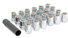 Rough Country M14x1.5 Lug Nut Set of 32 (Chrome| Open End) (141532CHOE)-Main View