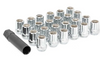 Rough Country M14x1.5 Lug Nut Set of 24 (Chrome| Open End) (141524CHOE)-Main View