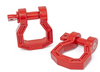 Rough Country Forged D Ring Shackle Set-Red View