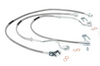 Rough Country Brake Lines (Stainless| FR & RR| 4-6 Inch Lift) 1999 to 2004 Ford F250/F350 Super Duty (89717)-Main View