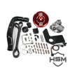  HSM Dual High Pressure Fuel Kit for 2007.5 to 2018 Dodge 5.9L Cummins- Red View