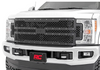 Rough Country Mesh Grille 2017 to 2019 Ford F250/F350 Super Duty 2WD/4WD (70213)-Main View