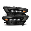 Alpharex NOVA-Series LED Projector Headlights Alpha-Black for 2015 to 2017 Ford Mustang And 2018 to 2020 Mustang Shelby GT350 And GT500 (880114)Main View