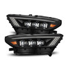 Alpharex NOVA Series LED Projector Headlights Black for 2015 to 2017 Ford Mustang And 2018 to 2020 Mustang Shelby GT350/GT500 (880144) Main View