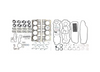 FORD MOTORCRAFT (EVG-3) HEAD GASKET & UPPER SEAL KIT 2008-2010 FORD 6.4L POWERSTROKE F-250/350/450/550 (FOKC3Z-6079-EA)-Main View