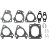 Mahle Turbocharger Mounting Gasket Set 2011 to 2016 6.6L LML/LGH Duramax (MCIGS33937)-Main View