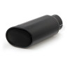 Banks Power Black Exhaust Tip 4x5x6 Out x 14 Long (BP52927)-Main View
