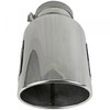 AFE MACH FORCE-XP 8" POLISHED EXHAUST TIP 2003-2007 6.0L POWERSTROKE - 5" IN X 8" OUT X 15" LONG