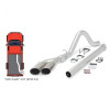 Banks Power Single Monster Exhaust System with Dualtips 2011 to 2014 6.7L Powerstroke CCSB/CCLB (BP49789)-Info View