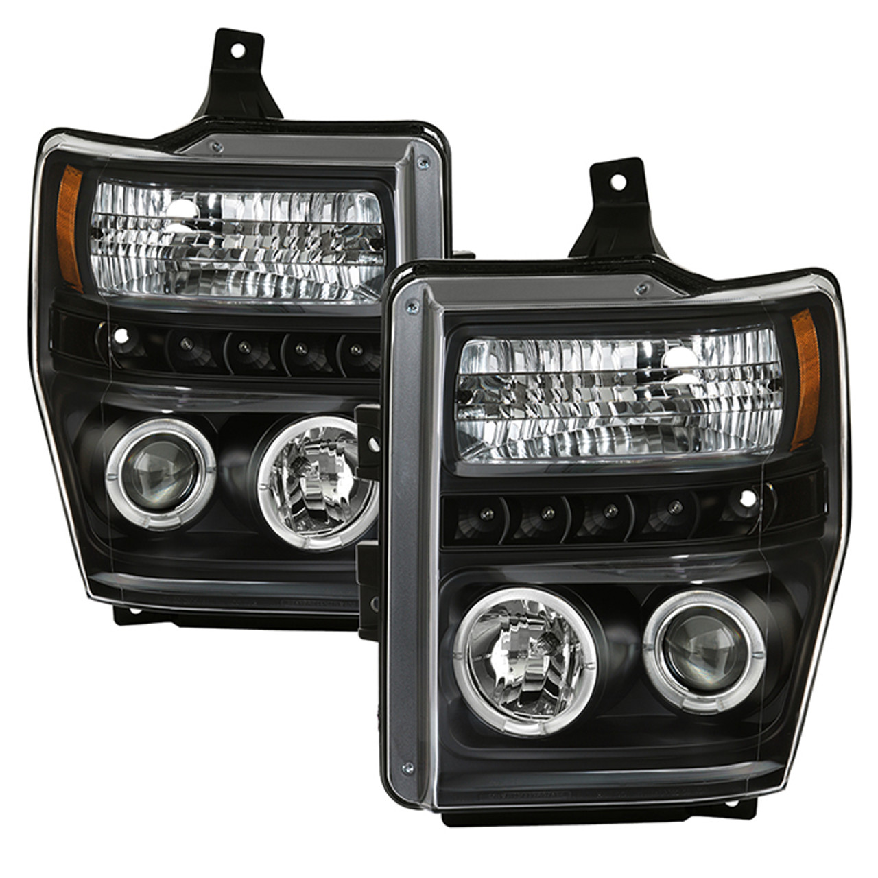 Spyder 6.4L Powerstroke Projector Headlights