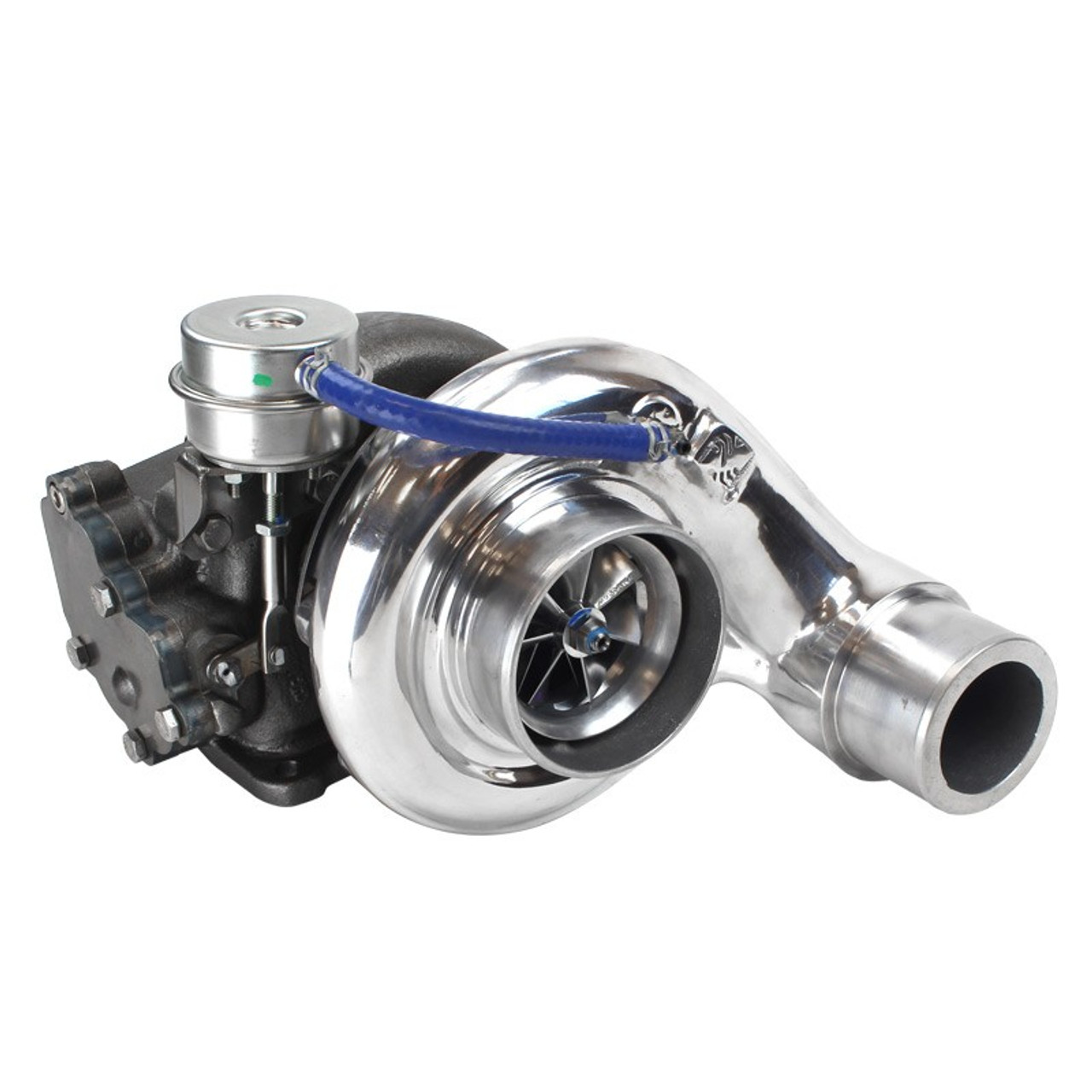 INDUSTRIAL INJECTION SILVER BULLET PHATSHAFT 64 TURBO 2003-2004 DODGE 5.9L CUMMINS (WITH FUEL MODIFICATIONS) (II364241741A)angle view