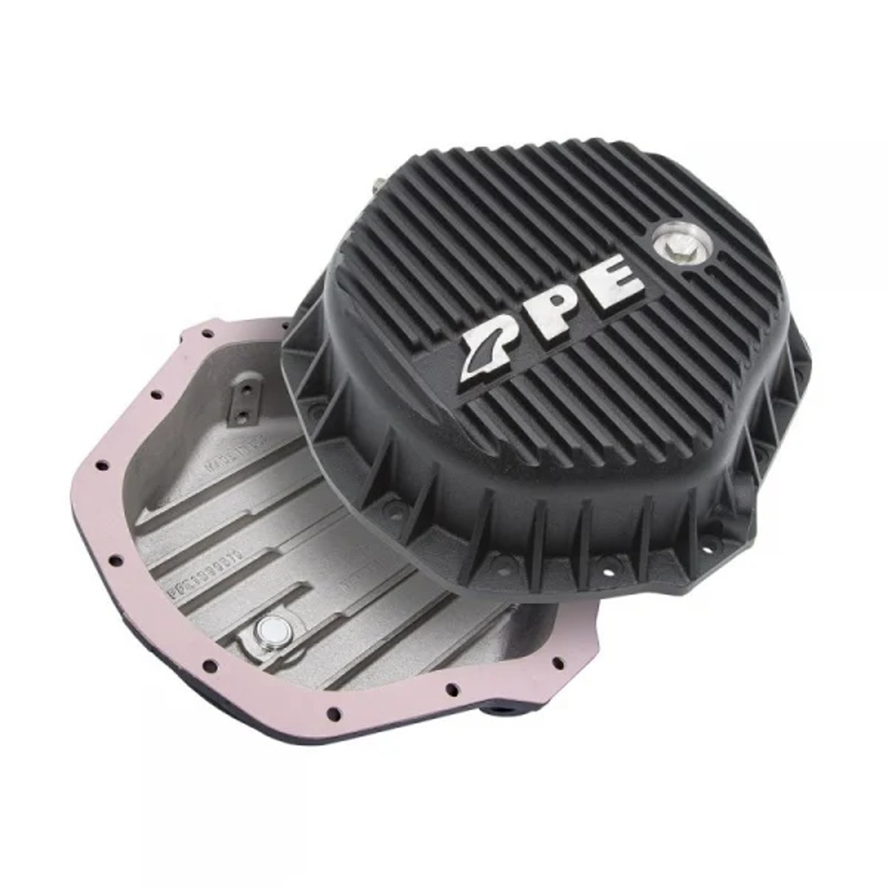 PPE HEAVY DUTY DIFFERENTIAL COVER - BLACK 2001-2019 GM DURAMAX | 2003-2018 DODGE CUMMINS* (WITH AA14-11.5 AXLES)