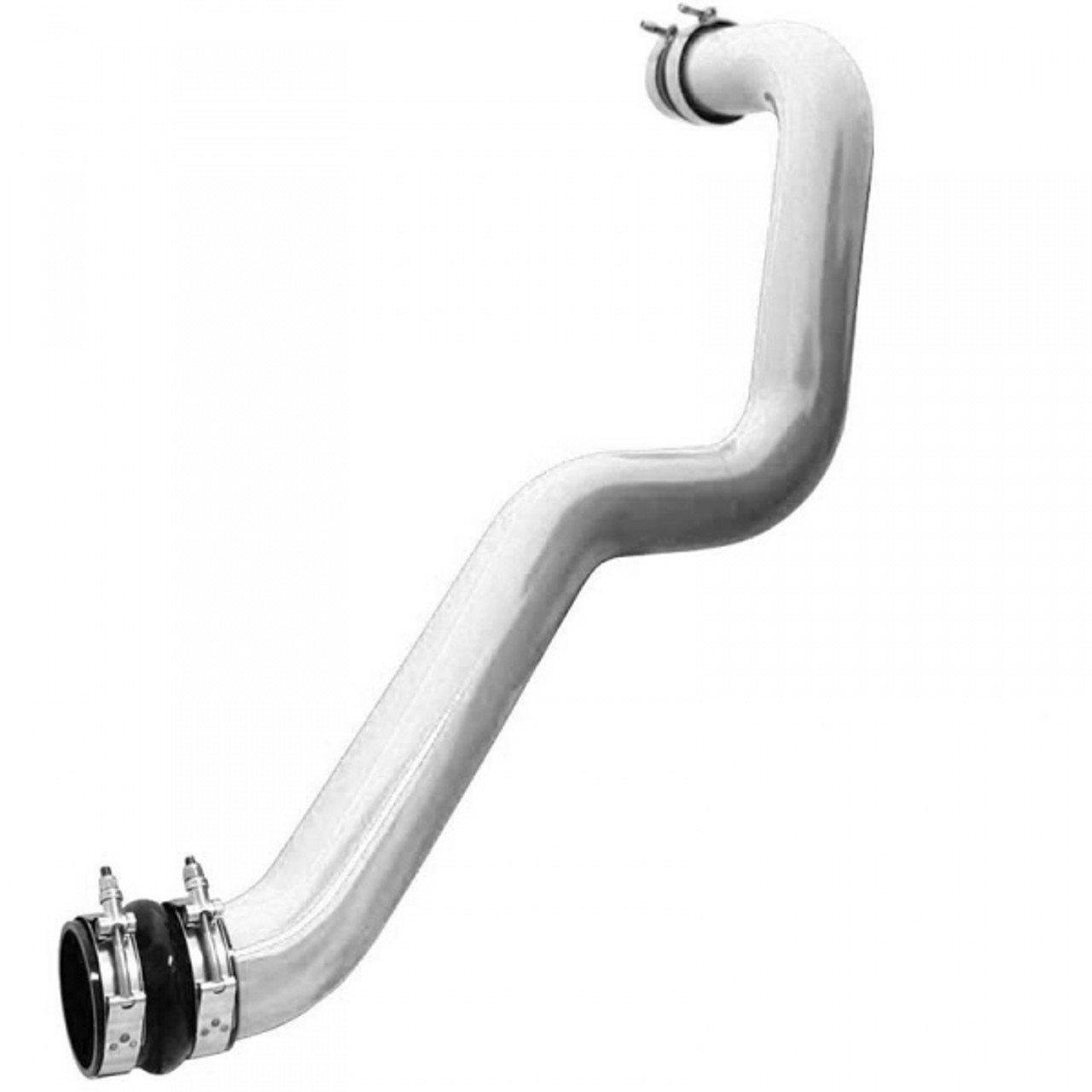 Pusher Max 3" Driver Side Charge Tube 2004.5 to 2010 6.6L LLY/LBZ/LMM Duramax (PGD0410HP)-Main View