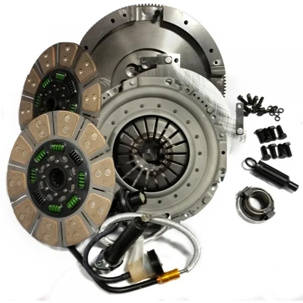 VALAIR QUIET STREET DUAL DISC CLUTCH 2005.5-2018 DODGE RAM 5.9L/6.7L CUMMINS 6-SPEED (650HP 1200 FT-LBS.) (VLQG56DDSN)