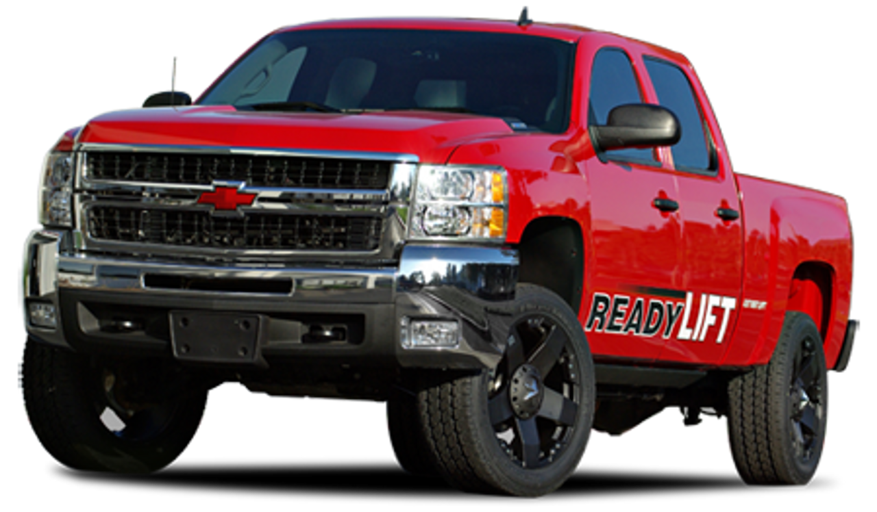 READYLIFT 2.5" LIFT KIT 2000-2012 GM 1500/2500HD/SUV 2WD/4WD (SEE APPLICATIONS) ( RE66-3050)Ready lift Kit In use View