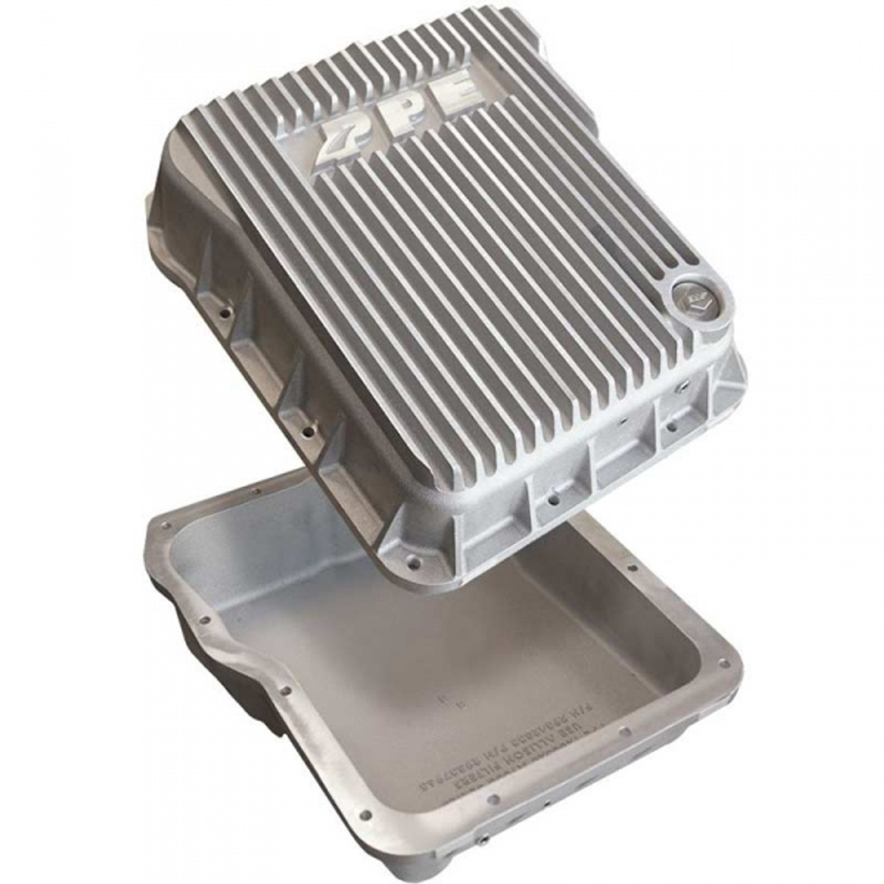  PPE LOW PROFILE ALUMINUM TRANSMISSION PAN 2001-2019 GM 6.6L DURAMAX (EQUIPPED WITH ALLISON 1000 / 2000 / 2400)Raw View
