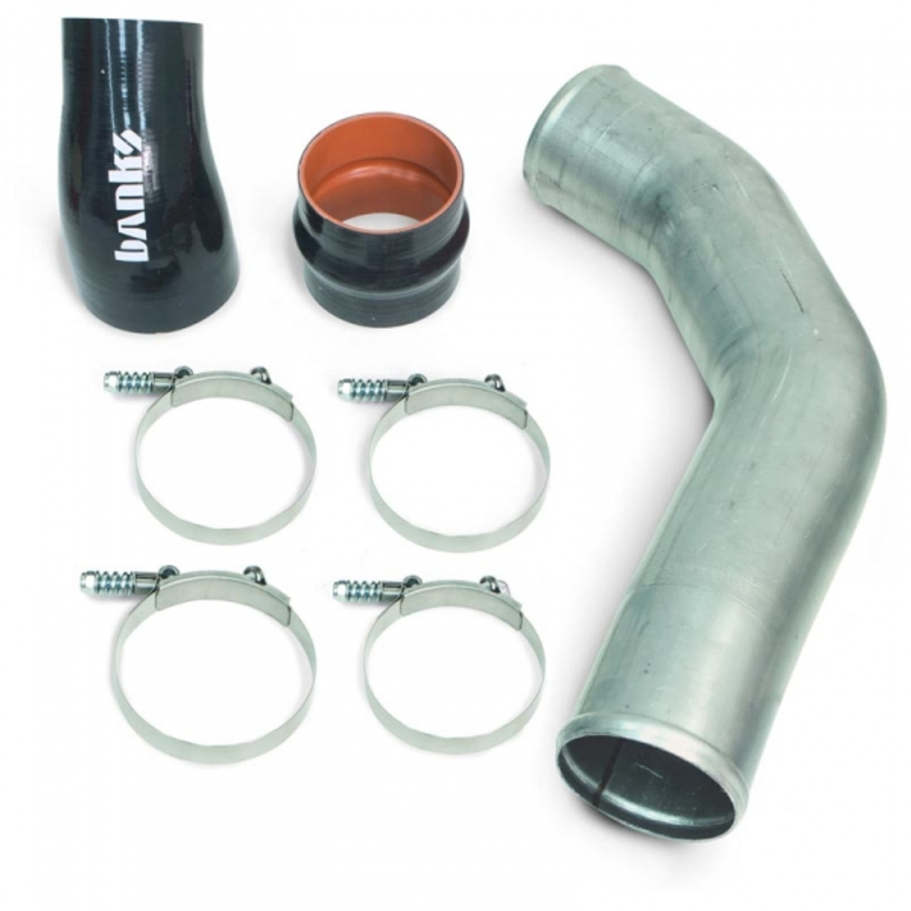 BANKS POWER COLD SIDE BOOST TUBE UPGRADE KIT 2013-2018 RAM 6.7L CUMMINS (DRIVER SIDE)Raw Finish