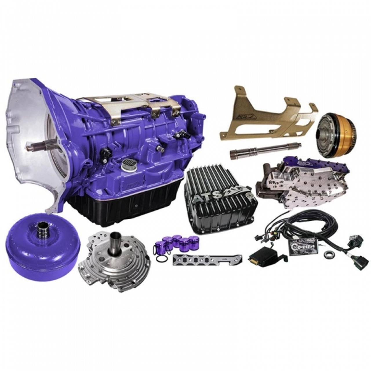 ATS Stage 3 68RFE 4WD Transmission Package with Co-Pilot 2007.5 to 2011 6.7L Cummins (ATS3096362326)-Main View