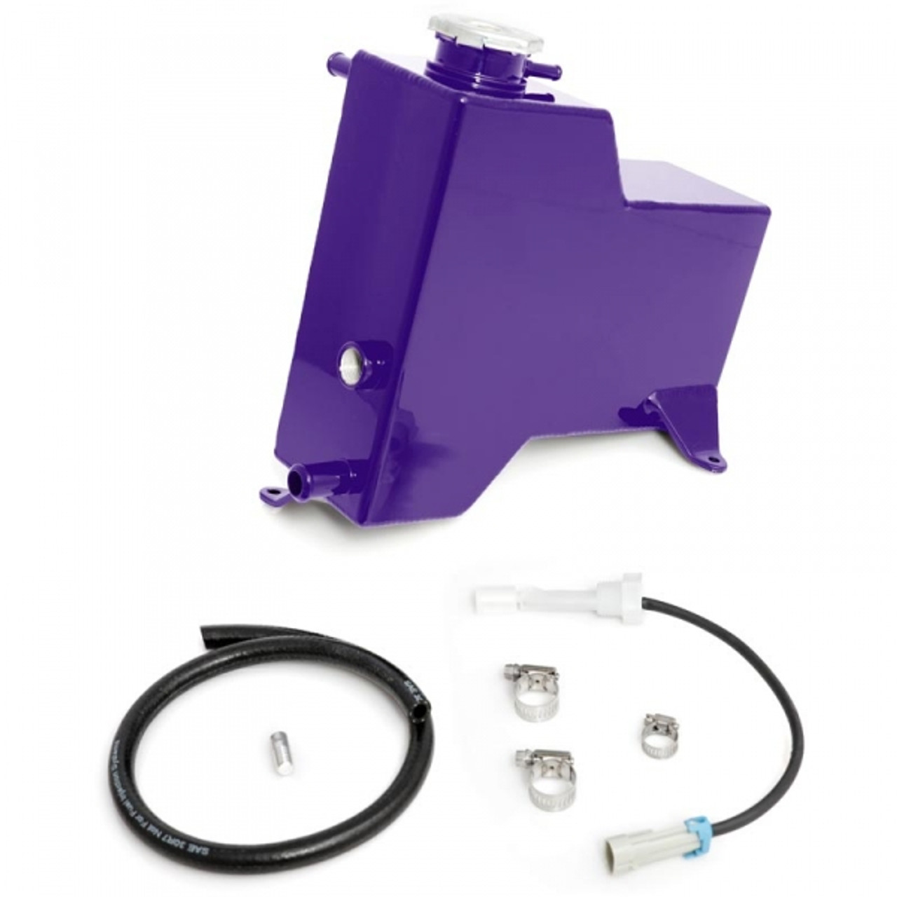 HSP LML FACTORY REPLACEMENT COOLANT TANK 2011-2014 GM 6.6L DURAMAX LML-Candy Purple View