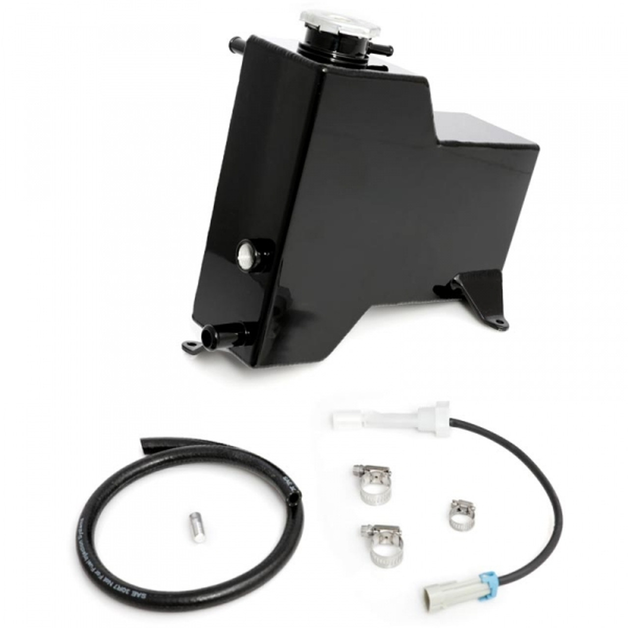 HSP LML FACTORY REPLACEMENT COOLANT TANK 2015-2016 GM 6.6L DURAMAX LML-Gloss Black View