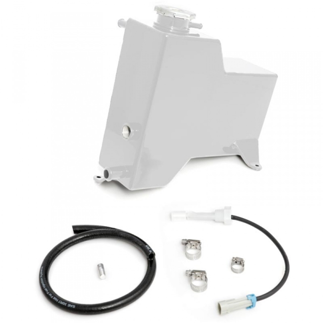 HSP LML FACTORY REPLACEMENT COOLANT TANK 2015-2016 GM 6.6L DURAMAX LML-White View