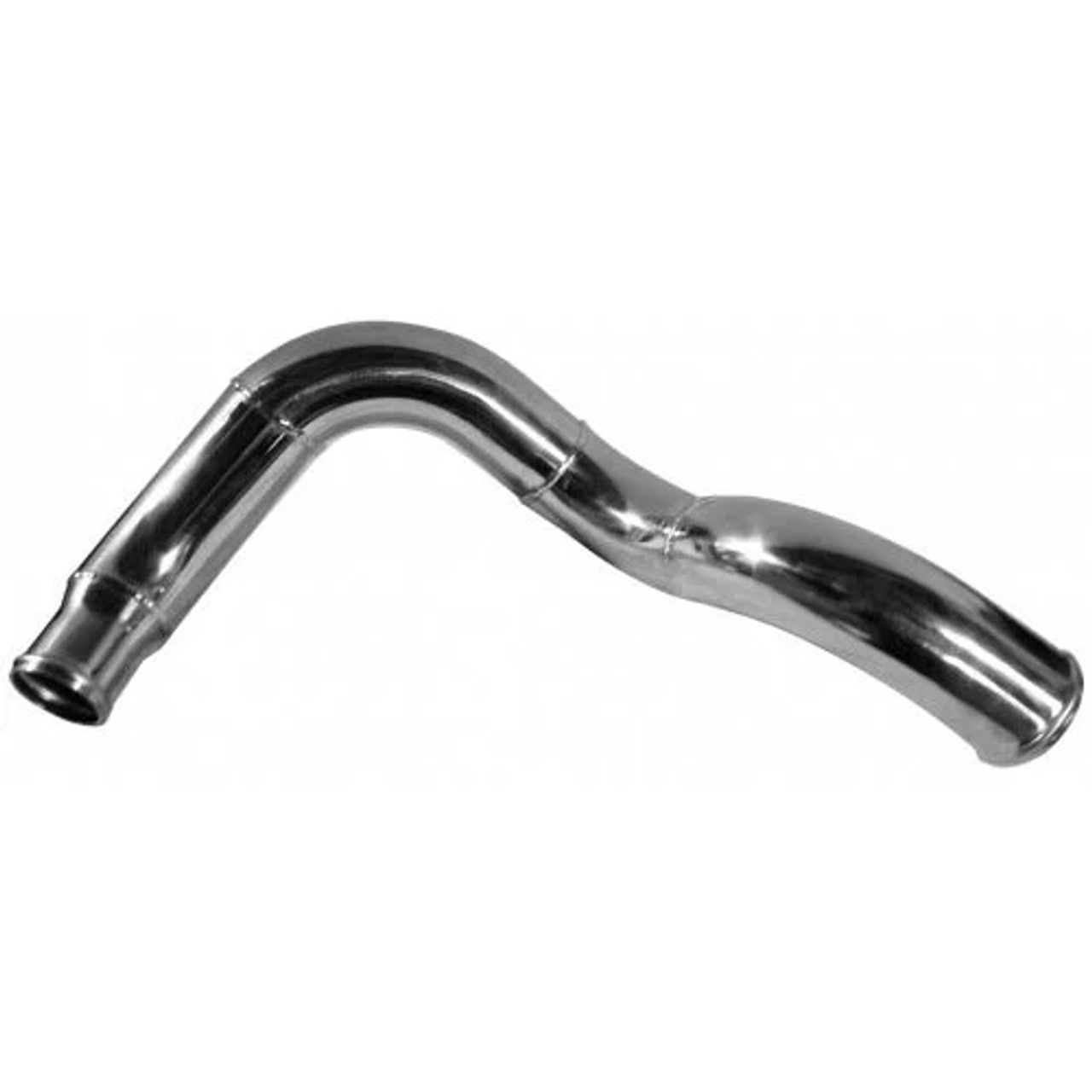 NO LIMIT FABRICATION POLISHED HOT SIDE INTERCOOLER PIPE 2003-2007 FORD 6.0L POWERSTROKE (NLF60PAHP)IC PIPE View