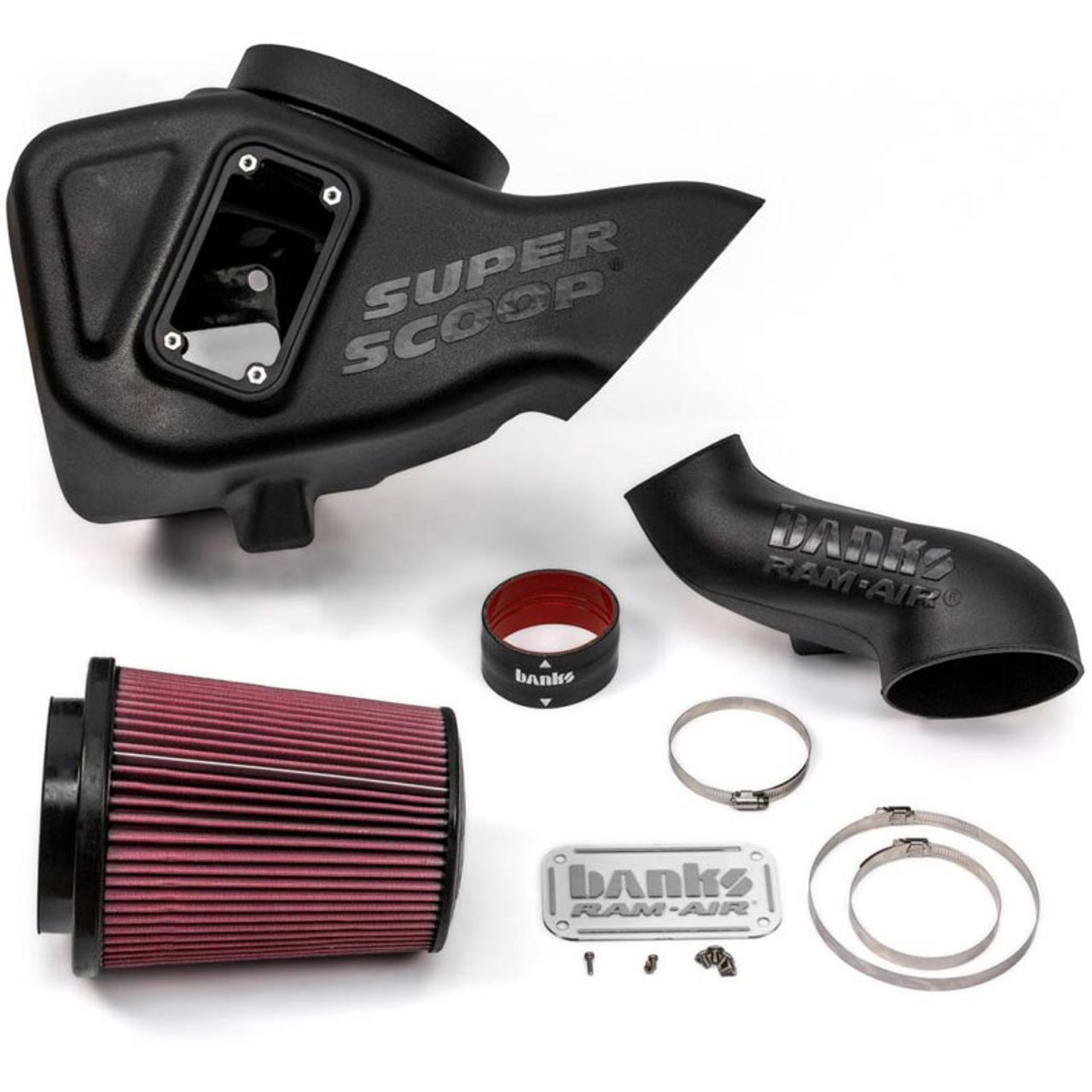 Banks Power Ram Air Intake System 2019 to 2023 6.7L Cummins (BP42279)-Out The Box View