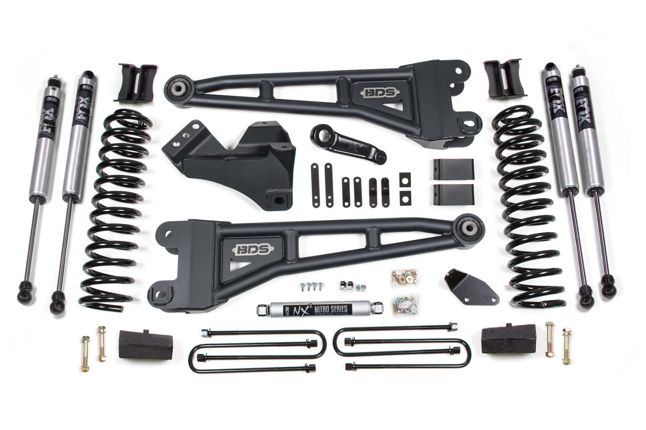 4" Radius Arm Lift Kit - 2005-2007 Ford F250/F350 Super Duty Powerstroke-Main View