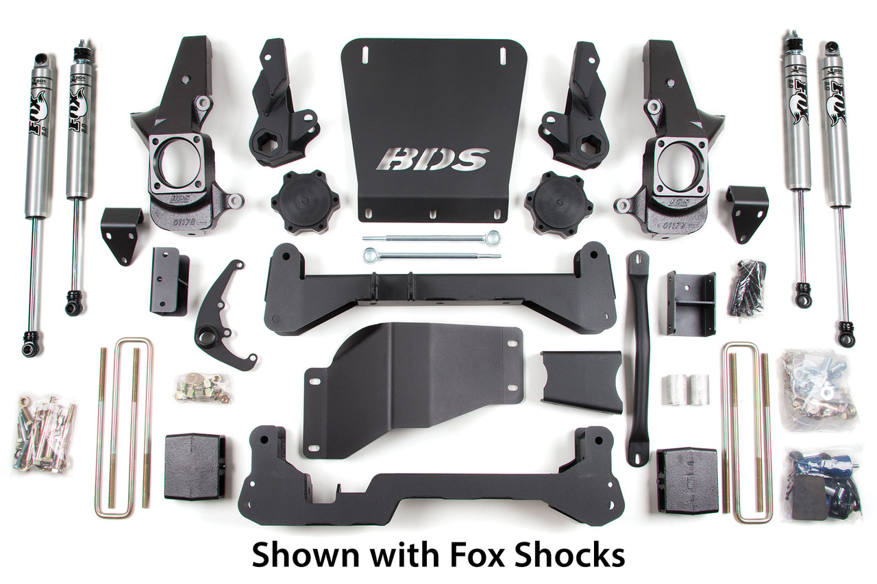 BDS 6.5" Coil-Over Lift Kit-2001-2006 Chevy / GMC 3/4 Ton Truck 4WD 2500- Main View