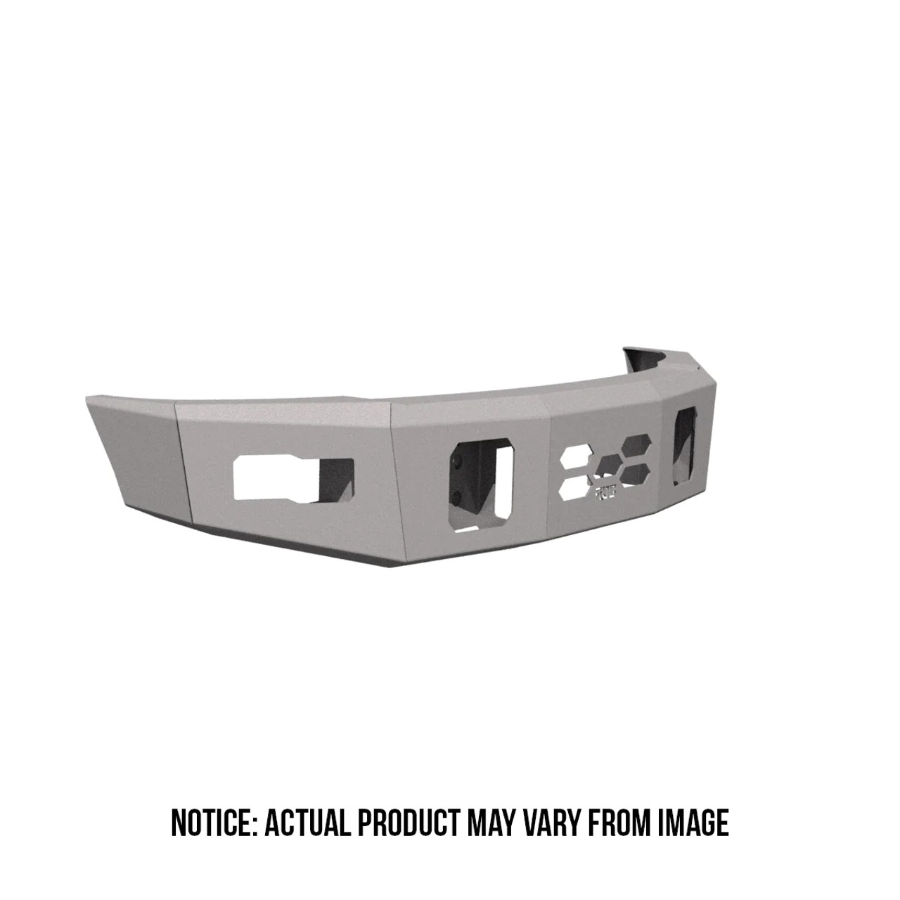 Flog WD Series Front Bumper - 2017-2019 Ford (F450-F550) 6.7L Powerstroke - Angle View