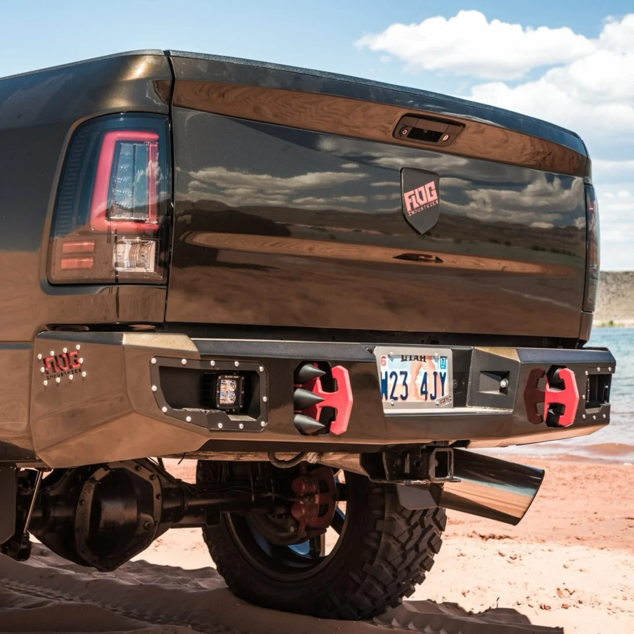 Flog SD Series Rear Bumpers - 2010-2018 Dodge Ram 6.7L 24V Cummins - Main View