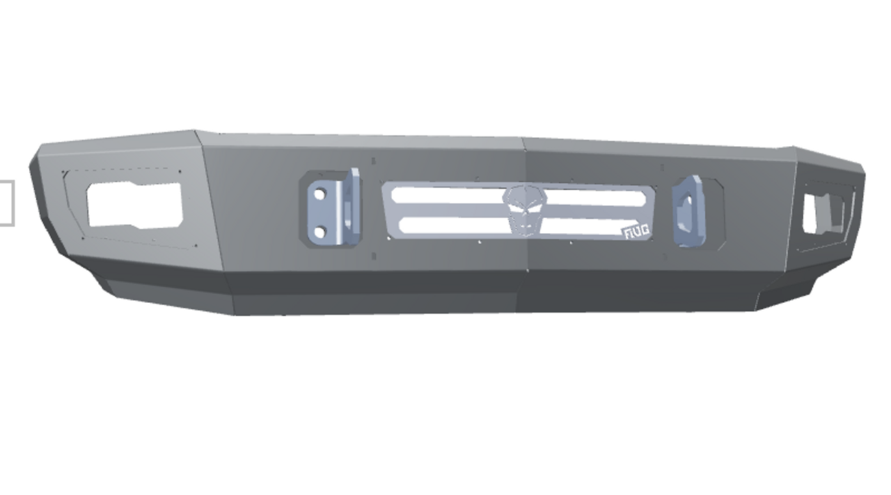 Flog SD Series Front Bumper - 1994-1998 Dodge Ram 2500/3500 5.9L 12V Cummins - Main View