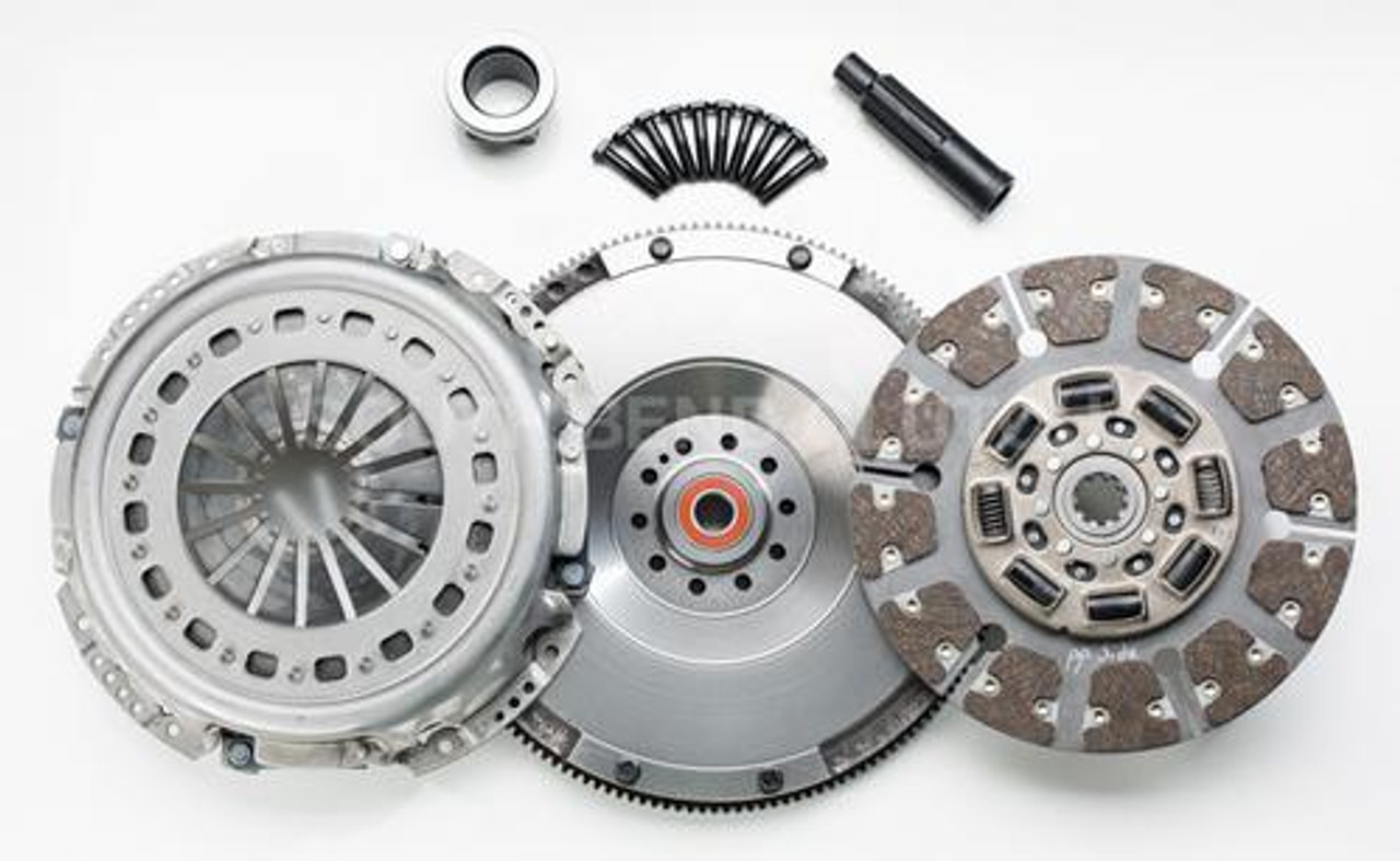 South Bend - 13" Full HD Performance Organic  STAGE 1 clutch kit w/ South Bend Clutch Flywheel - 2004-2007 Ford 6.0L Powerstroke - Main View